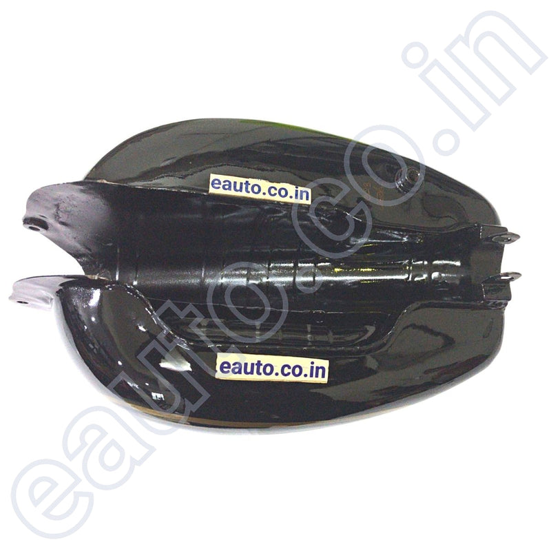 Ensons Petrol Tank for Royal Enfield Bullet & Classic 350 BS3 Old Model | Before Apr 2014 Models | Black & Golden Colour