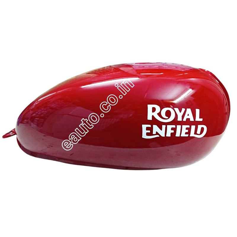 Ensons Petrol Tank For Royal Enfield Classic 350 Bs4 With Abs | Red Colour Apr 2017 To Mar 2020
