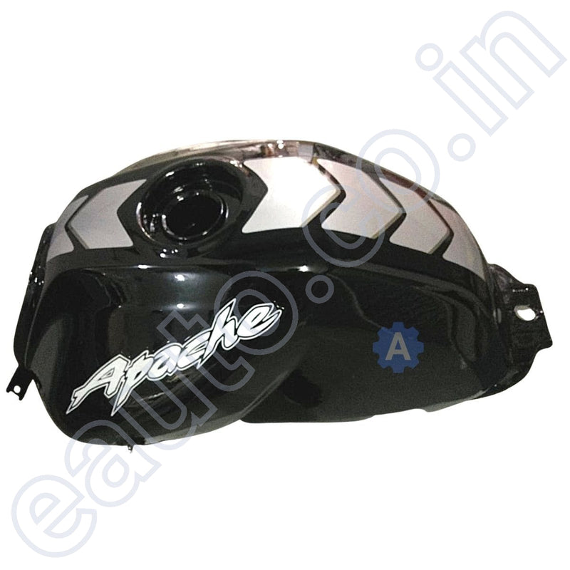 Ensons Petrol Tank For Tvs Apache Rtr 160 (Black)