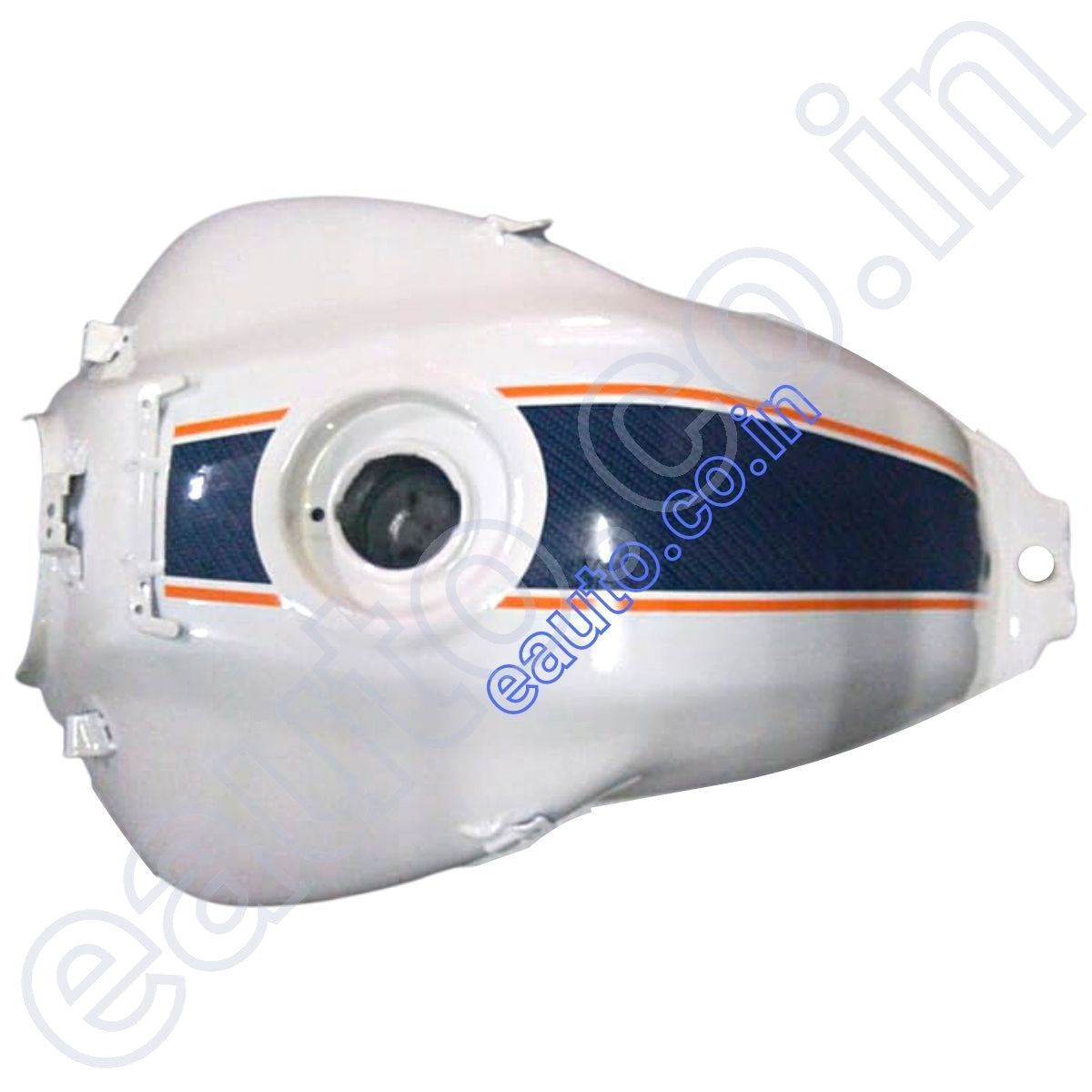 Ensons Petrol Tank for TVS Apache RTR 180 (White)