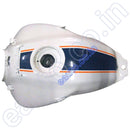 Ensons Petrol Tank For Tvs Apache Rtr 180 (White)