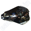 Ensons Petrol Tank For Tvs Star City Plus (Black/silver)