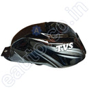Ensons Petrol Tank For Tvs Star City Plus (Black/silver)