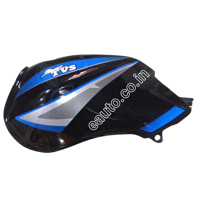 Ensons Petrol Tank For Tvs Star Sports (Black/blue)