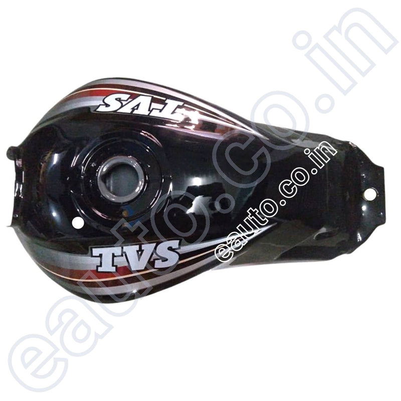 Ensons Petrol Tank For Tvs Star Sports | Type 3 Black & Red