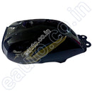 Ensons Petrol Tank For Tvs Victor Gl | Black With Golden Sticker