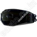 Ensons Petrol Tank For Tvs Victor Gl | Black With Golden Sticker
