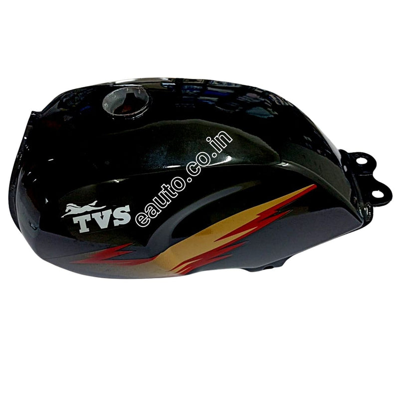 Ensons Petrol Tank For Tvs Victor Old Model | Black