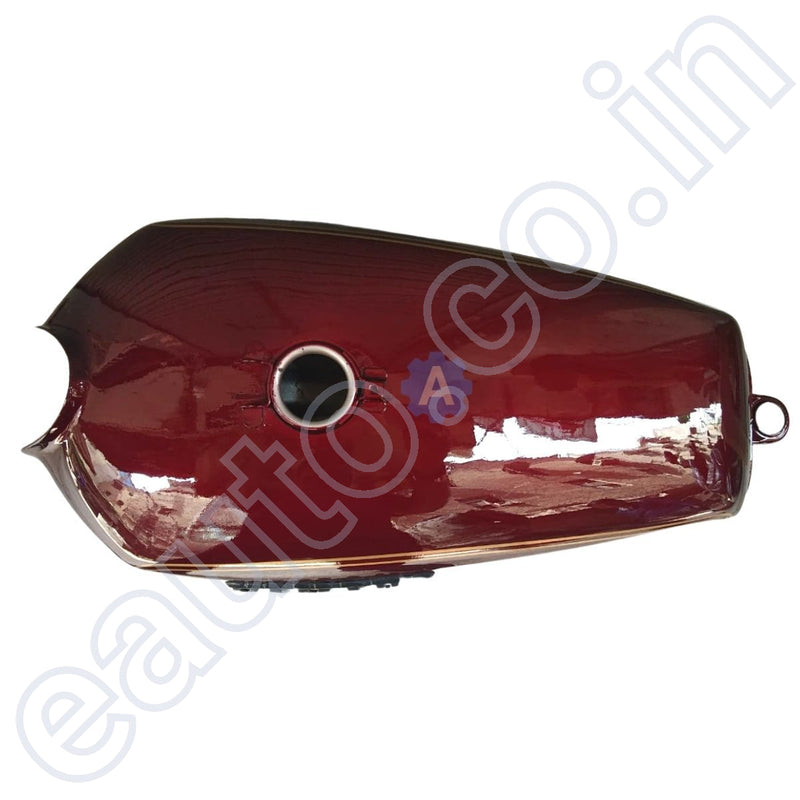 Ensons Petrol Tank For Yamaha Rx100/ Rx135/ Rxg (Wine Red)