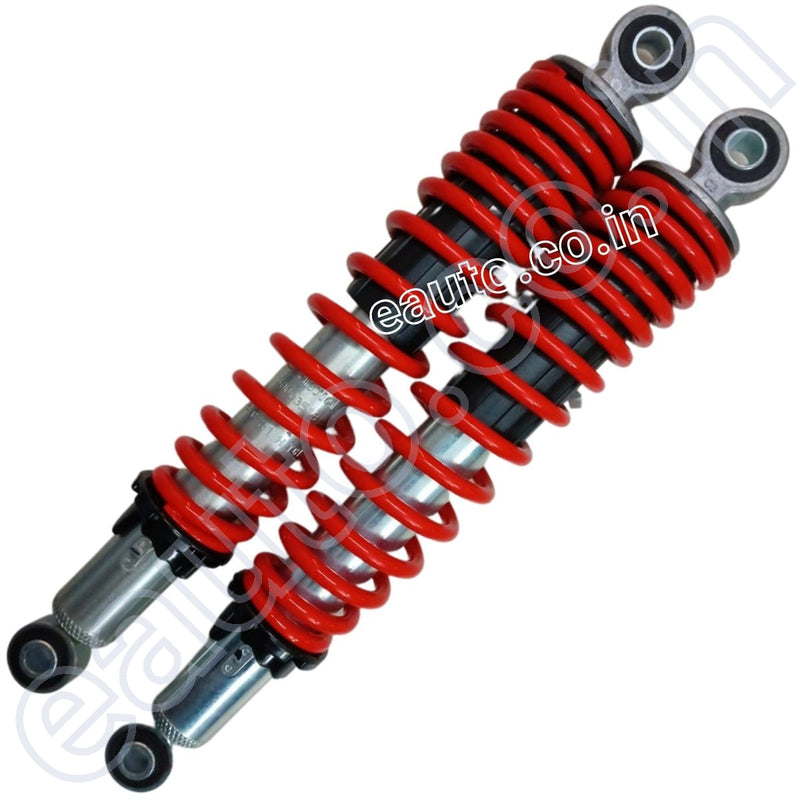 Gabriel Rear Shock Absorber For Honda Dream Neo | Yuga Hero Passion X Pro Red Set Of 2