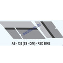 Graphics Sticker Set for Hero Honda CD 100 SS | Old Model | Red Vehicle