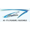 Graphics Sticker Set for Hero Honda Pleasure | Blue Sticker