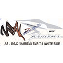 Graphics Sticker Set for Hero Karizma ZMR FI | Type 1 | White Vehicle