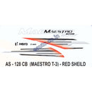 Graphics Sticker Set for Hero Maestro Edge | Type 3 | Red Vehicle
