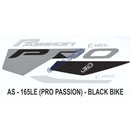 Graphics Sticker Set for Hero Passion Pro i3S | Black Vehicle