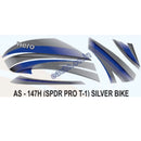 Graphics Sticker Set for Hero Splendor Pro | Type 1 | Silver Vehicle