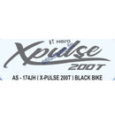 Graphics Sticker Set for Hero XPulse 200T | Black Vehicle