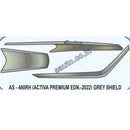 Graphics Sticker Set for Honda Activa | Premium Edition 2022 | Grey Vehicle