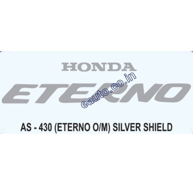 Graphics Sticker Set for Honda Eterno | Old Model | Silver Sticker