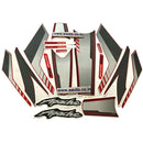 Graphics Sticker Set For Tvs Apache Rtr 160 Bs6 | Red Bike Vinyl Decal