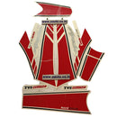 Graphics Sticker Set For Tvs Apache Rtr 160 | Racing 2019 Model Black & Red Vinyl Decal