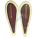 Graphics Sticker Set For Yamaha Enticer Red Bike | Vinyl Decal