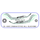 Graphics Sticker Set for Yamaha FZ Fi | Black Vehicle