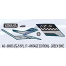 Graphics Sticker Set for Yamaha FZ-S SPL FI | Green Vehicle