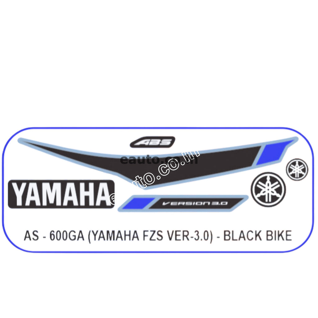Graphics Sticker Set for Yamaha FZ S V3 | ABS | Both Sides