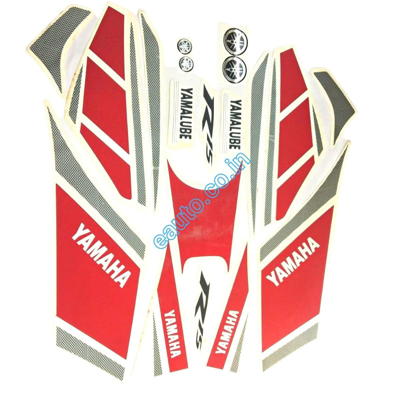 Graphics Sticker Set For Yamaha R15 V2 | Red Vinyl Decal