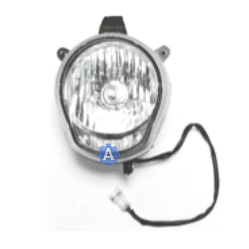 Lumax Head Light Assembly For Bajaj Avenger Street New | Black Set