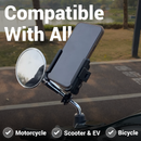 BikeXNeo Grip-X Alpha Mobile Holder | Fits Motorcycle, Bicycle, Scooter | With Shock Absorption Technology