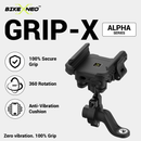 BikeXNeo Grip-X Alpha Mobile Holder | Fits Motorcycle, Bicycle, Scooter | With Shock Absorption Technology