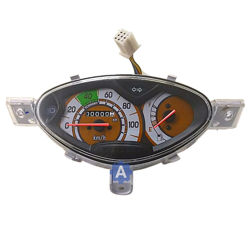 Minda Analog Speedometer Assembly For Suzuki Access 125 New Model | Metallic Brown Dial