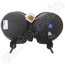 Minda Analog Speedometer For Bajaj Platina 100 | 8 Pin With White Coupler