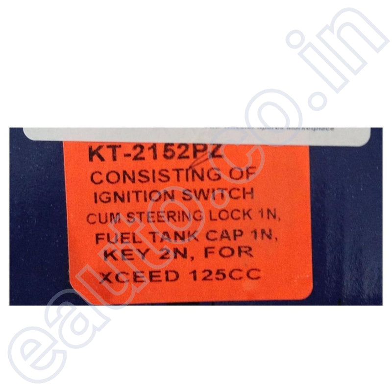 Minda Lock Set (For Bajaj Xcd 125Cc) | Of 3 Ignition