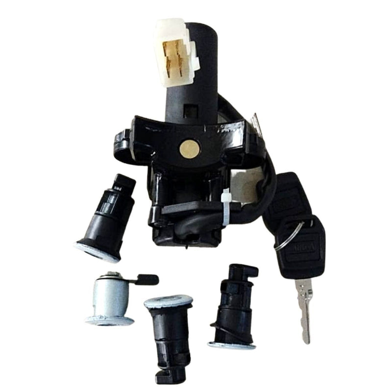 Minda Lock Set For Hero Splendor Plus (Set Of 5) Ignition