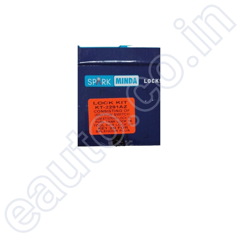 Minda Lock Set For Hero Splendor Plus (Set Of 5) Ignition