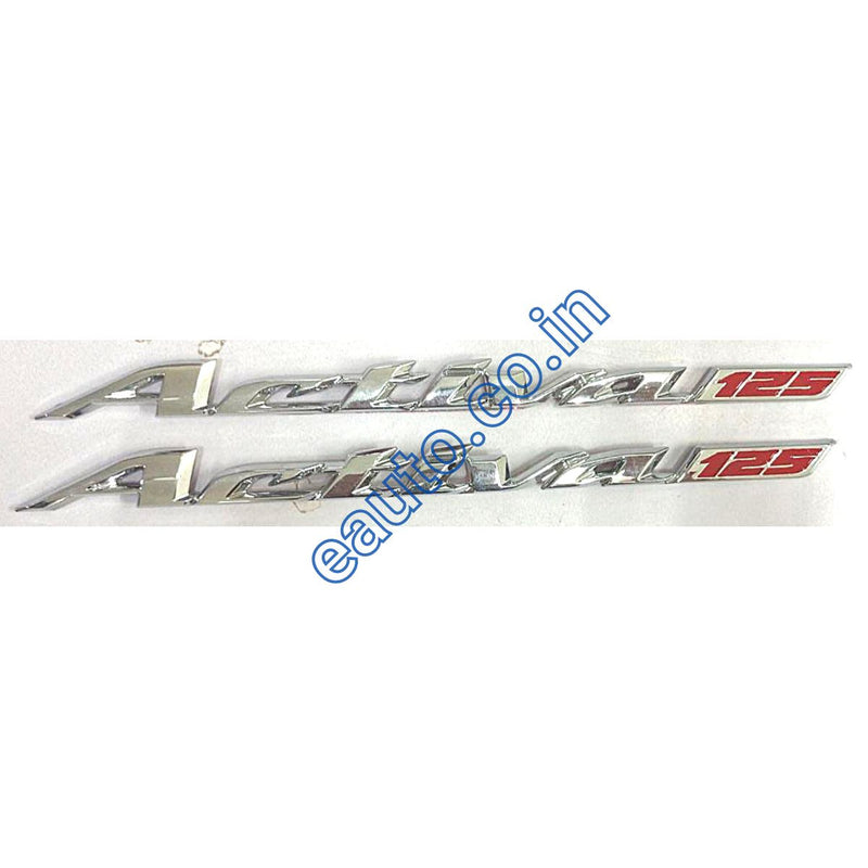 Monogram Set For Honda Activa 125 | 3D Decal Graphics