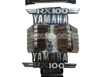 Monogram Set For Yamaha Rx 100 | 3D Decal Graphics