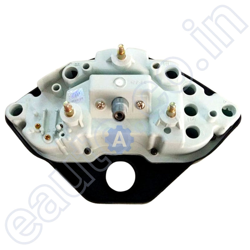 Mukut Analog Speedometer For Hero Splendor Nxg | With Meter Holder & Blup