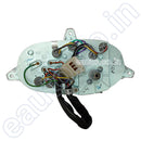 Mukut Analog Speedometer For Tvs Scooty Pep | Brown Dial