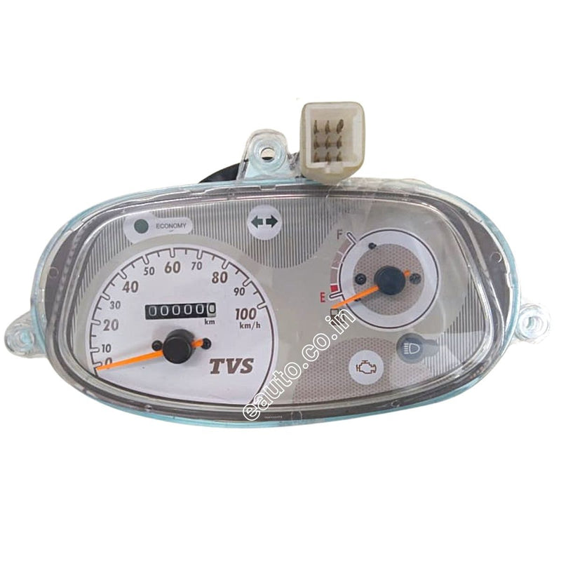 Mukut Analog Speedometer For Tvs Scooty Pep Plus