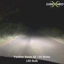 கார்க்ஸ்னியோ பாந்தெர்பீம் எஸ்இ 130 வாட் சக்திவாய்ந்த கார் எல்இடி விளக்கை | 2 | 9005 | 6000 கே | 2 ஆண்டுகள் உத்தரவாதம்