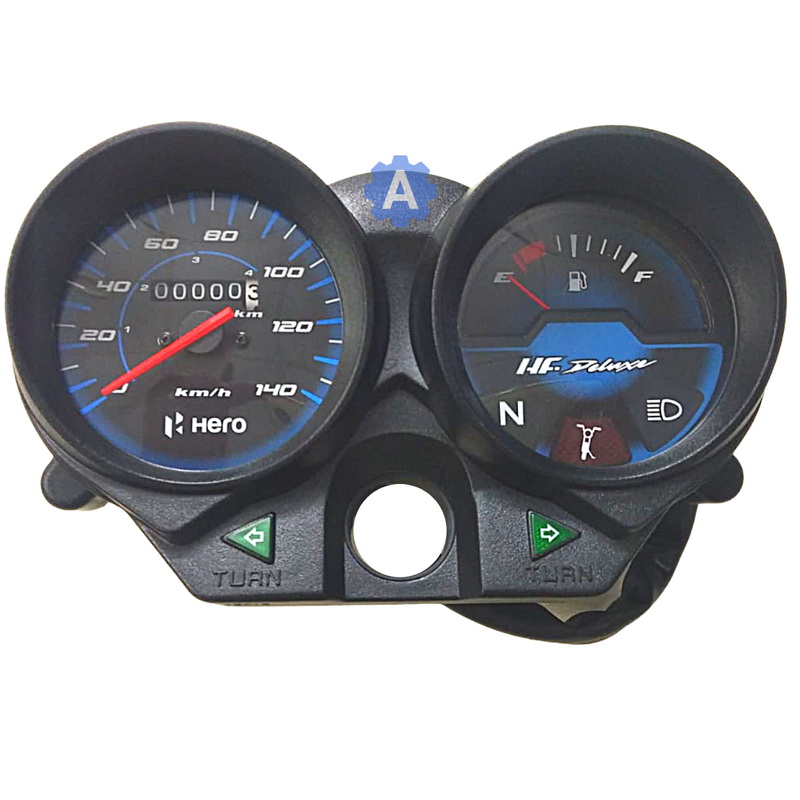 PRICOL Analog Speedometer for Hero HF Deluxe New Model 100CC without S