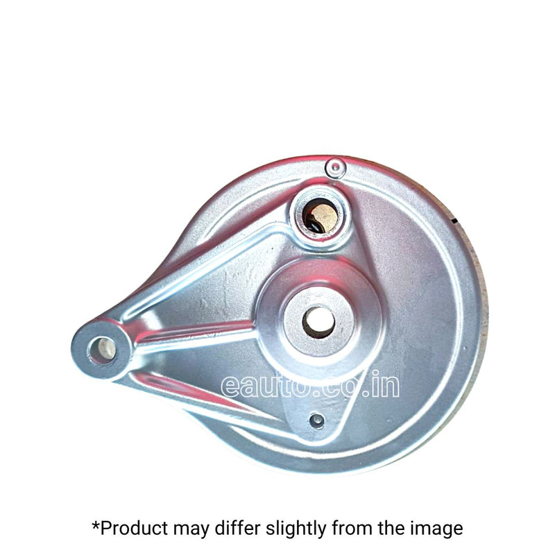 Rear Drum Plate for Yamaha RX 100 | Crux | Libero | FZ | Flame | Alba | RXG | FAZER | Colour Silver