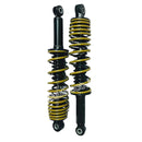 Rear Shock Absorber For Bajaj Platina 100 Es | Black Cover