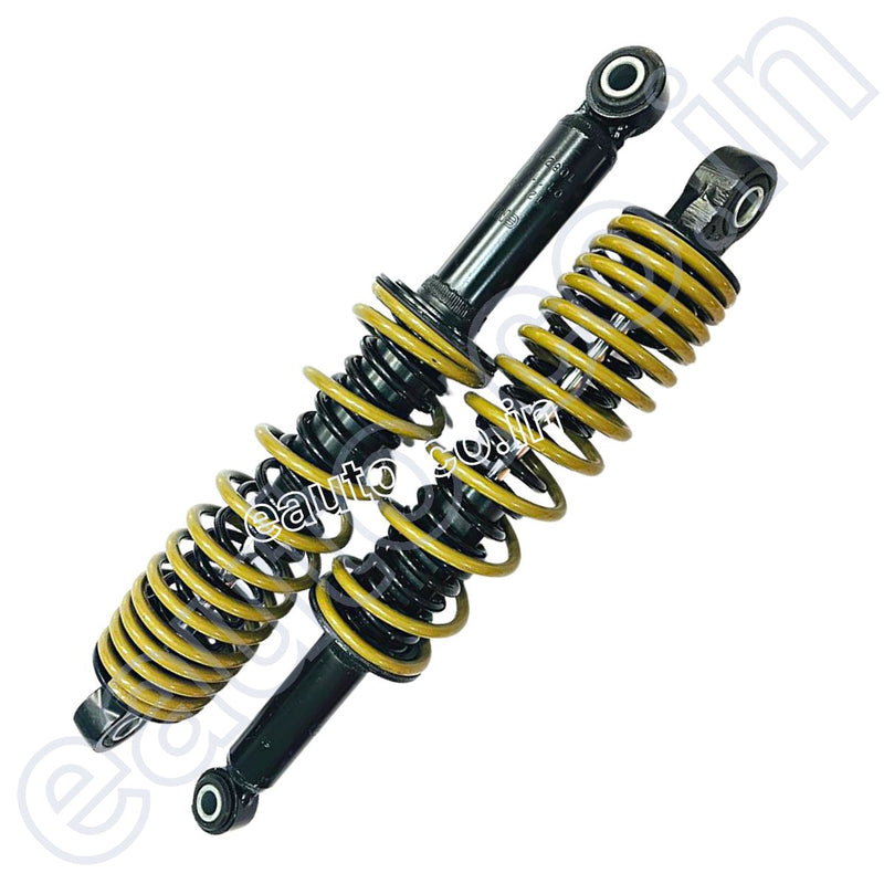 Rear Shock Absorber For Bajaj Platina 100 Es | Black Cover