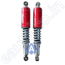 Rear Shock Absorber For Hero Splendor | Pro Plus Super Cd Dawn Deluxe Hf Set Of 2 Red