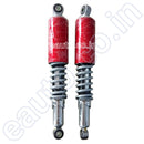 Rear Shock Absorber For Hero Splendor | Pro Plus Super Cd Dawn Deluxe Hf Set Of 2 Red